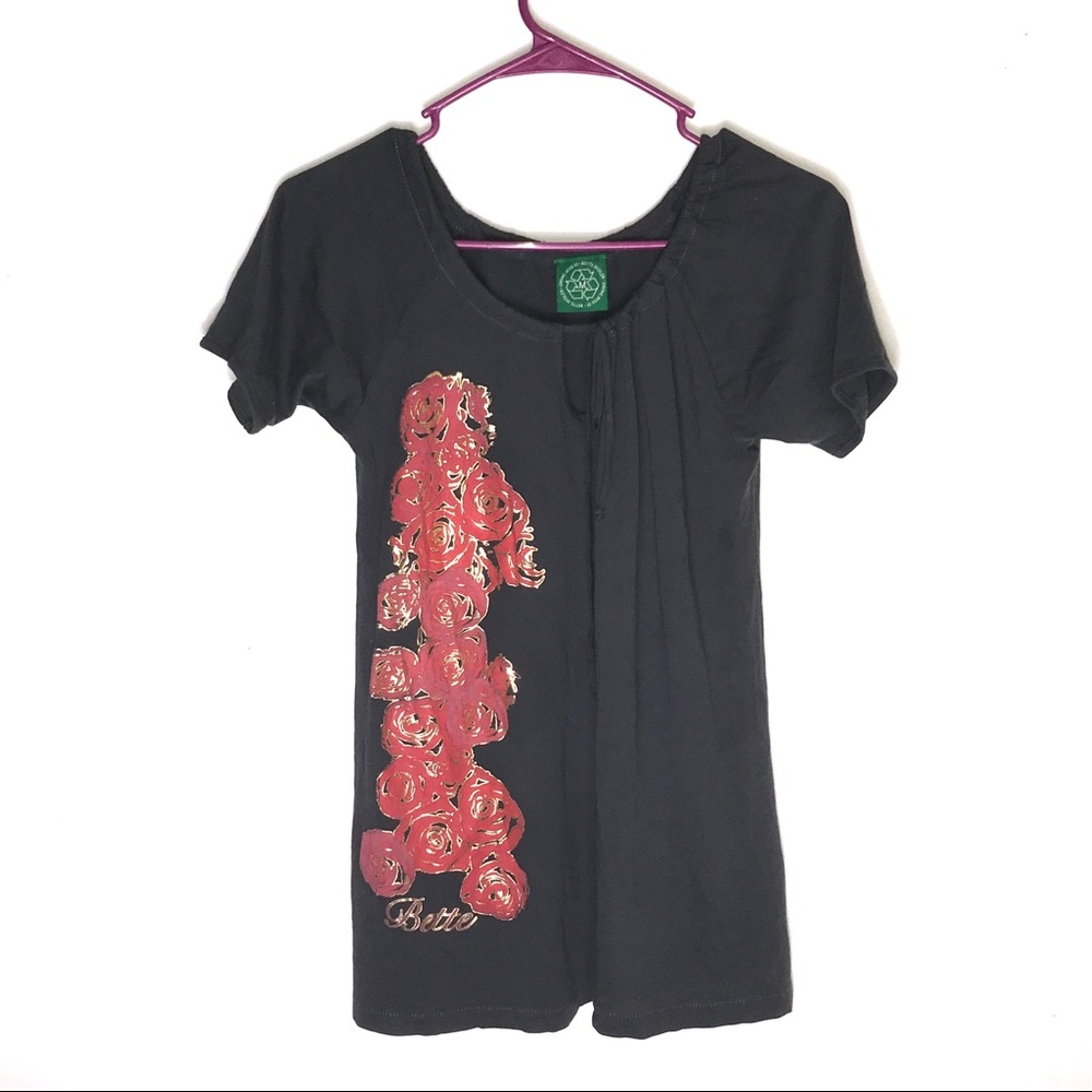 VTG Bette Midler The Divine Miss M The Rose Top